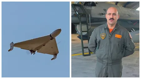 VIDEO Pilotul român care a doborât o dronă în Estonia explică de ce nu s-a întâmplat la fel în Galați. ”Rolul militarilor este să elimine ameninţările, dar şi să protejeze oamenii”