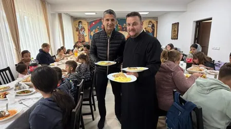 Răzvan Lucescu a făcut pomana de 40 de zile a lui Mircea Lucescu. Gest impresionant al fiului lui 