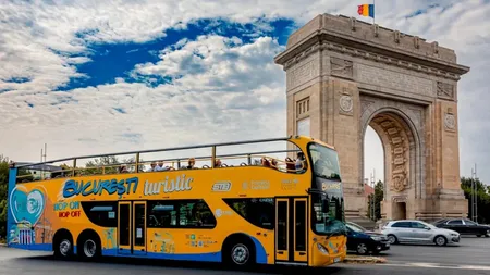 Linia turistică „Bucharest City Tour” 2026. Din 15 mai, autobuzele supraetajate revin pe traseul Piața Unirii - Piața Presei