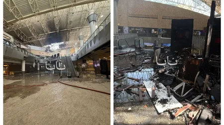 VIDEO. Momentul în care o dronă iraniană loveşte aeroportul din Kuweit