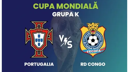 PORTUGALIA - CONGO LIVE VIDEO ONLINE ANTENA 1. Ronaldo intră-n scenă după show-ul făcut de Messi