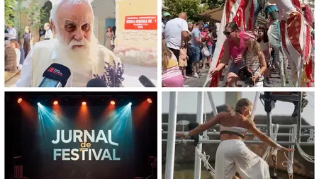 Sibiul a îmbrăcat haine de sărbătoare. Zi plină de culoare, cu show de drone, spectacole şi super expoziţia maestrului Ştefan Câlţia