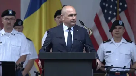 Bolojan, mulțumiri adresate militarilor americani, la recepția de la Ambasada SUA. ”Contribuie semnificativ la securitatea României și la siguranța cetățenilor noștri”