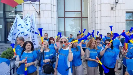 Sindicaliștii din Finanțe cer majorarea cu 50 la sută a coeficienților de salarizare. Protest de două ore, pe durata căruia Fiscul nu lucrează!