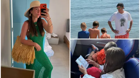 Adela Popescu și Radu Vâlcan, imagini din vacanța din Grecia: 