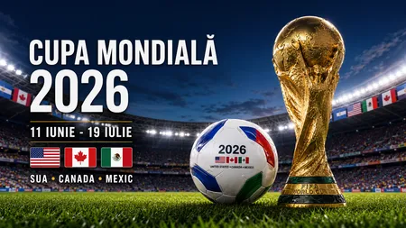 CM 2026. Programul complet al meciurilor. Unde şi de la ce ore le poţi urmări în direct la TV