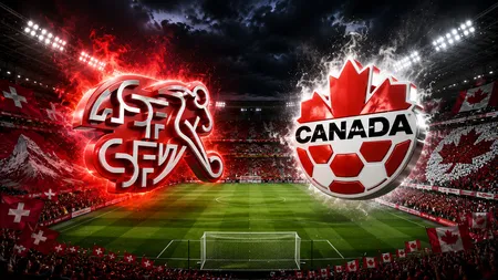 LIVE Antena 1 Elveția - Canada (ora 22:00) ONLINE VIDEO la Cupa Mondială 2026. Duel decisiv pentru locul 1 în Grupa B