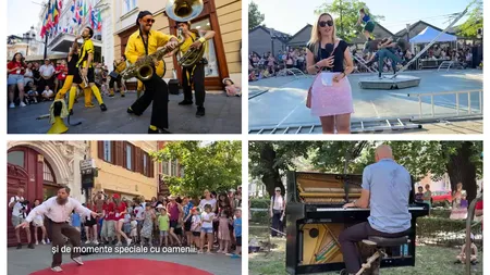 Sibiul a devenit o mare scenă culturală, fără graniţe între actori şi spectatori
