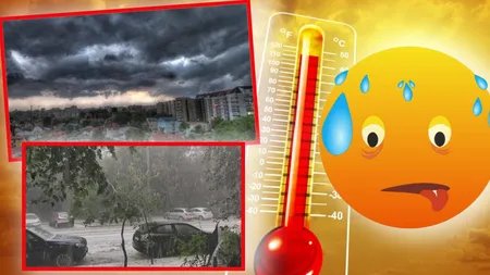 Prognoza meteo. Disconfort termic ridicat şi furtuni electrice aproape în fiecare după-amiază