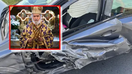 Arhiepiscopul Timotei al Aradului, transportat la spital în urma unui accident rutier