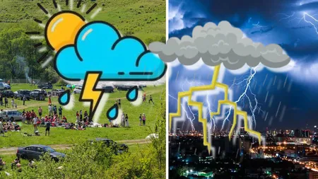 Prognoza meteo 14 iunie 2026. Vreme frumoasă în unele zone, furtuni cu tunete și fulgere în altele. Maxima zilei, de 32 de grade