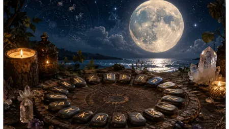Horoscop rune iulie 2026. Mannaz aduce vești vechi cu sens nou, Laguz îți amplifică sensibilitatea la vise, simboluri și coincidențe