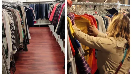 Peste jumătate dintre români își cumpără haine de la magazinele second-hand. STUDIU
