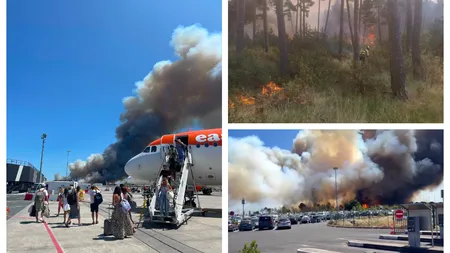 Pârjol în Spania, infern în Franţa. Incendiile fac prăpăd în vestul Europei VIDEO