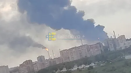 Ucraina, lovitură devastatoare pentru Putin. Dronele lui Zelenski au bombardat o rafinărie de petrol de lângă granița Rusiei cu Kazakhstan