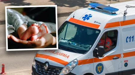Accident cu trei mașini în județul Sibiu, pe DN 14. Cinci persoane, între care un bebeluș de doar șase luni, au fost implicate