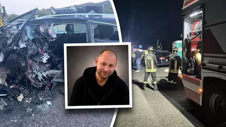 Un ucrainean și-a abandonat soția pe un drum din Italia pentru că i-a spus că nu știe să conducă. Câteva minute mai târziu, bărbatul a murit sub ochii fiului său, izbindu-se cu mașina de un parapet de beton