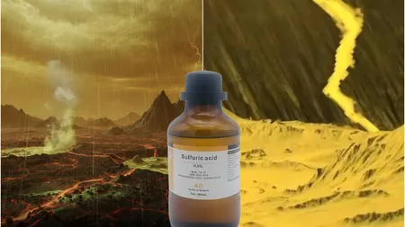 Locul în care plouă cu acid sulfuric. Ce s-ar întâmpla dacă un om ar ajunge aici