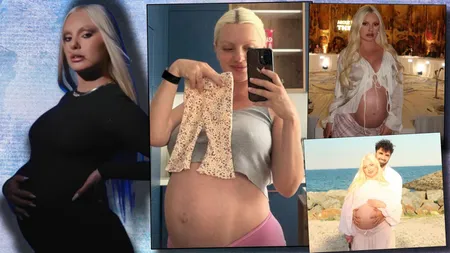 Alexandra Stan a dezvăluit când urmează să nască. Noile imagini postate de cântăreață