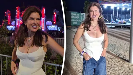 Monica Bîrlădeanu s-a distrat la festivalul Beach, Please!. Actriţa a făcut show în mijlocul adolescenților: „Nu e doar despre muzică”