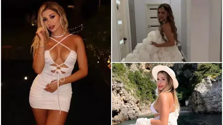 FOTO Daria Cuflic s-a măritat! Fosta ispită de la Insula Iubirii a purtat trei rochii de mireasă