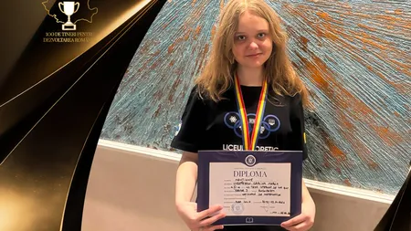 La doar 18 ani, românca care a cucerit două medalii mondiale de aur scrie deja cărți pentru alți elevi și se înscrie în „100 de tineri pentru dezvoltarea României”