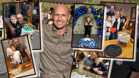 Ce familie frumoasă avea Gabi Mureșan! Fostul fotbalist de la CFR Cluj și soția lui erau împreună de peste 20 de ani