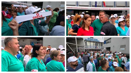 Greva generală din sănătate continuă. Peste 480 de spitale sunt blocate. Se asigură doar urgențele