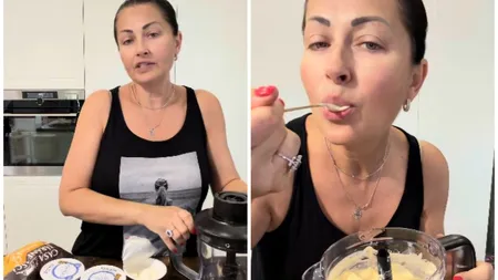 Gabriela Cristea a dezvăluit rețeta de înghețată proteică: 