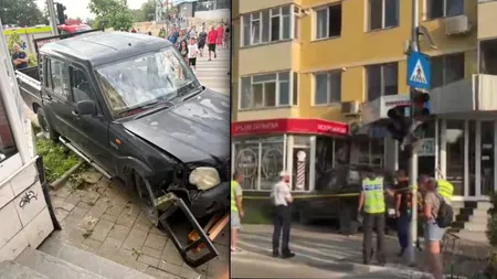 O femeie, ucisă în timp ce stătea pe o bancă. Un șofer din Tulcea a intrat cu mașina pe trotuar