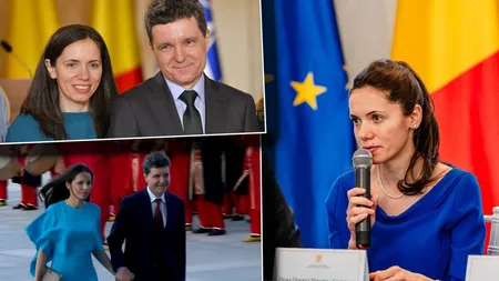 Cea de-a doua ținută purtată de Mirabela Grădinaru astăzi, la dineul oficial organizat de președintele Turciei. Rochia aleasă de partenera lui Nicușor Dan
