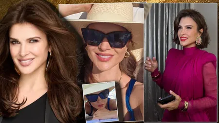 Cum arată Monica Bîrlădeanu în costum de baie, la 47 de ani. Imaginile postate de vedetă