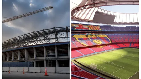 Tragedie pe șantierul stadionului Camp Nou din Barcelona. Un muncitor român a murit în timpul lucrărilor de renovare