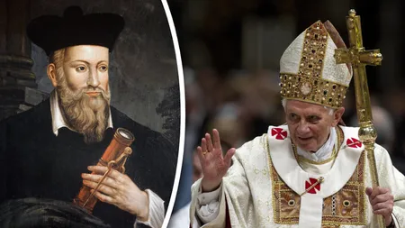 Nostradamus a prezis o perioadă grea pentru Papa Benedict. Al cui „prizonier” a fost pontiful