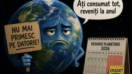 Avem datorie la Mama Natură: Pământul și-a epuizat resursele pentru 2026