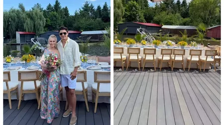 Imagini spectaculoase de la ziua lui Ronald Gavril. Anamaria Prodan și-a sărbătorit iubitul cu o petrecere de zile mari