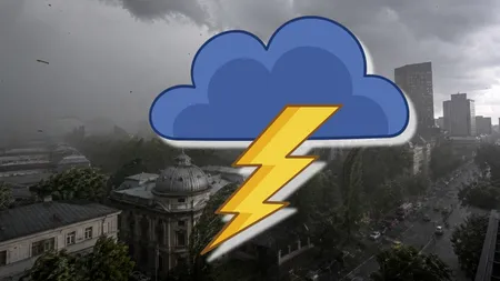 Prognoza meteo. Vremea o ia razna! ANM anunță ploi torențiale, furtuni violente și grindină. Unde scad brusc temperaturile