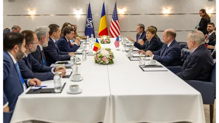 Ce au mâncat Nicușor Dan, Donald Trump și alți lideri NATO la dineul de la summitul de la Ankara. Baclavaua nu a lipsit din meniu