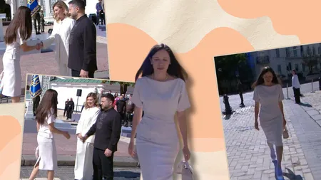 Cum s-a îmbrăcat Mirabela Grădinaru pentru întâlnirea cu Zelenski și soția acestuia, Olena. Accesoriul purtat de partenera președintelui Nicușor Dan care a furat toate privirile
