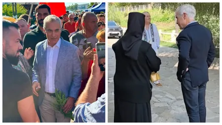 Neostenitul Călin Georgescu a făcut tur de forță în weekend. Din piețe, la mormântul lui Arsenie Boca. Reacție dură despre raportul privind anularea alegerilor: ”O ticăloșie administrativă”