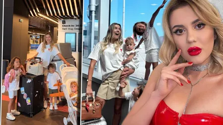 Emily Burghelea a părăsit definitiv România. În ce țară a ales fosta asistentă TV să-și crească cei trei copii: 
