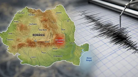 Trei cutremure în România luni, 31 august 2026. Ultimele două s-au produs la o distanță de 12 minute