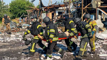 Ripostă extrem de dură a rușilor după potopul de drone asupra Moscovei. Cel puțin zece civili au fost uciși într-un atac cu rachete în regiunea ucraineană Harkov