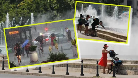 Avertizare de caniculă, dar și de vijelii în multe zone din țară și în București. ANM anunță cod galben până sâmbătă noapte