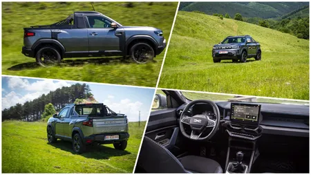 Dacia Duster Pick-up, noua „mașină de muncă” românească. Cum arată și cât poate căra noul model