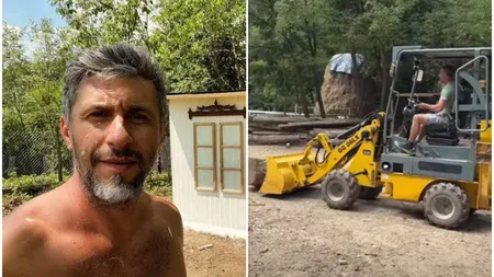 VIDEO Dragoș Bucur, ignorat de fani după ce a cerut ajutor online pentru lucrările din curte: 