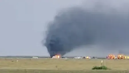 Avion de luptă F-35, prăbușit lângă Baza Miramar din California, celebră datorită filmului „Top Gun”. Pilotul s-a catapultat și a supraviețuit VIDEO