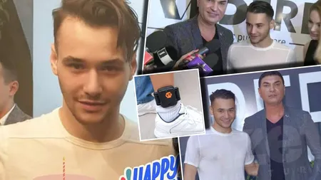 Fiul cel mare al lui Cristi Borcea, pus sub monitorizare electronică, timp de 6 luni, după ce a intrat în locuinţa fostei iubite şi a agresat-o