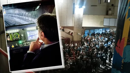 Mesajul viral al unui conductor de metrou pe linia corporatiștilor. Trenurile vin, la ore de vârf, la 4-5 minute: 