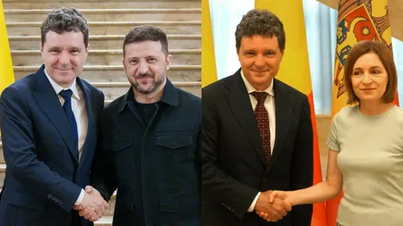 Nicușor Dan, vizită la Chișinău de Ziua Independenței Republicii Moldova. Președintele se întâlnește cu Maia Sandu și Volodîmîr Zelenski